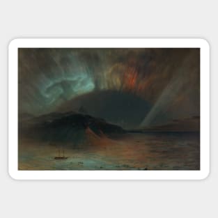 Aurora Borealis - Frederic Edwin Church Sticker